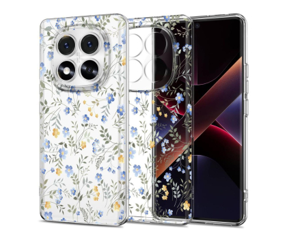 Etui do telefonów Tech-Protect FlexAir do Redmi Note 14 Pro 5G / POCO X7 5G Spring Flowers